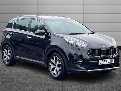 Phantom black Used 2018 Kia Sportage GT-Line SUV | £9,490 (Good price)