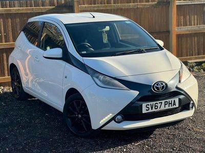 White Used 2017 Toyota Aygo x-style Hatchback | £4,899 (Fair price)