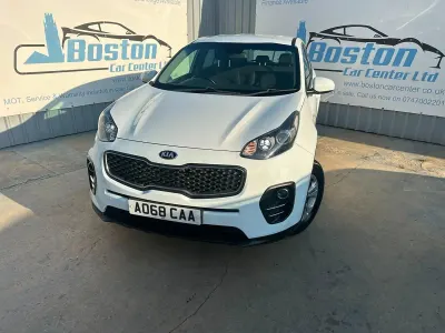 Used Kia Sportage 130 HP (95 kW) 2018 White SUV