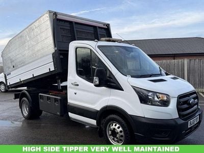 Begagnad Ford Transit S 130 HK (95 kW) 2020 Vit Cab