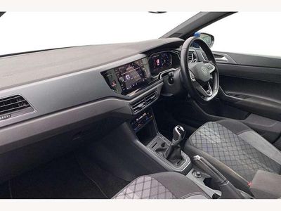 Used VW Polo R-line 95 HP (69 kW) 2023 Blue Hatchback