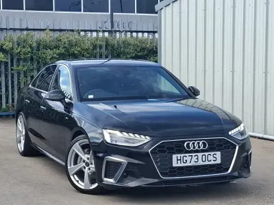 Used Audi A4 S-Line 204 HP (150 kW) 2023 Black Sedan