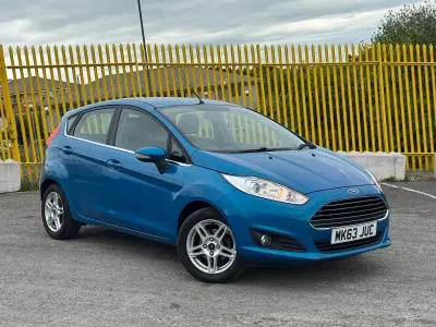 Used Ford Fiesta Zetec 2013 Blue Hatchback