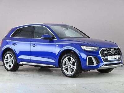 Used Audi Q5 S-Line 2021 Blue SUV