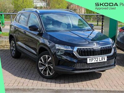 Used Skoda Karoq SE L 110 HP (80 kW) 2022 Black magic pearl effect SUV
