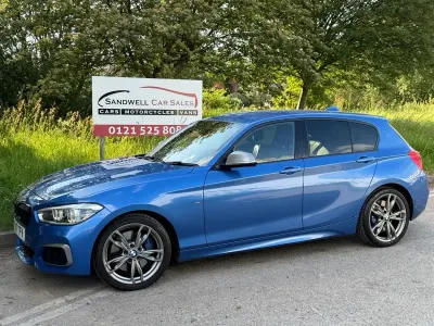 Used BMW M140 M Sport 2017 Blue Hatchback