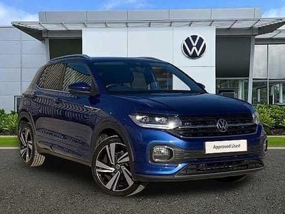 Blue Used 2021 VW T-Cross R-line SUV | £18,737 (Fair price)