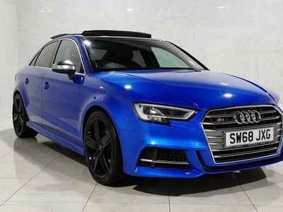 Used Audi S3 Design 300 HP (220 kW) 2019 Blue Sedan
