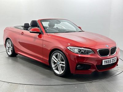 Red Used 2015 BMW 220 M Sport Cabriolet | £11,291 (Fair price)