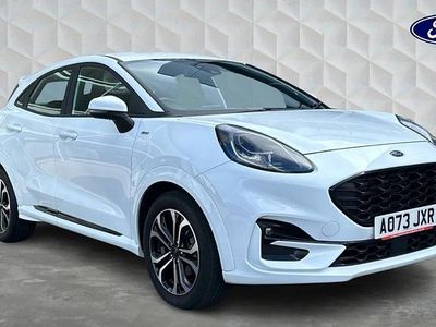 Begagnad Ford Puma ST-Line 2023 Vit SUV