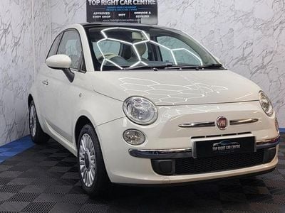 White Used 2010 Fiat 500 Lounge Hatchback | £3,700 (Good price)