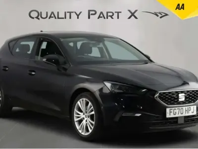 Used Seat Leon SE Dynamic 110 HP (80 kW) 2020 Black Hatchback