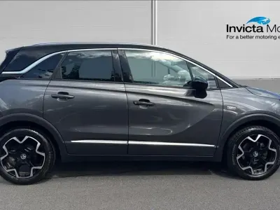 Used Vauxhall Crossland Ultimate 130 HP (95 kW) 2022 Moonstone grey metallic SUV