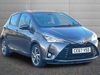 Grey Used 2017 Toyota Yaris Hybrid Hatchback | £11,495 (A bit pricey)