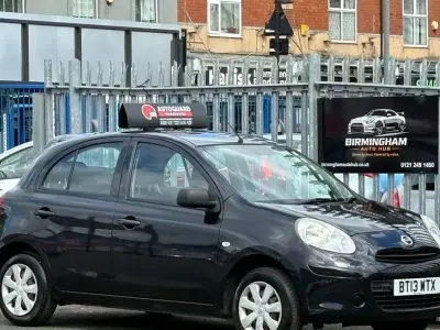 Used Nissan Micra Visia 80 HP (58 kW) 2013 Black Hatchback
