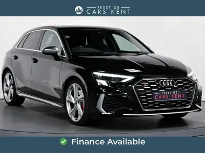Used Audi S3 Sportback Advanced 310 HP (228 kW) 2021 Black Hatchback
