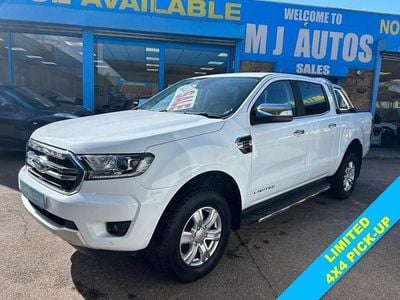 Begagnad Ford Ranger Limited 2022 Vit Pickup