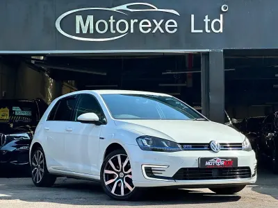 Used VW Golf VII GTE 204 HP (150 kW) 2016 White Hatchback