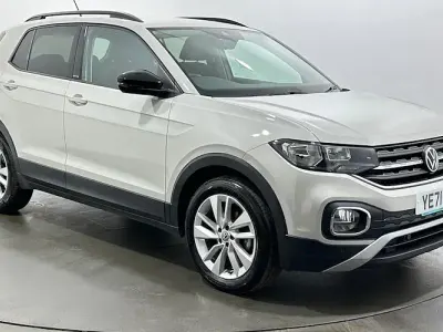 Used VW T-Cross Active 110 HP (80 kW) 2021 Grey SUV