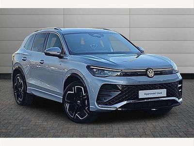 Silver New 2025 VW Tiguan R-line SUV | £40,350