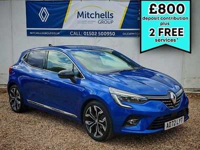 Used Renault Clio V Techno 90 HP (66 kW) 2022 Iron blue  Hatchback
