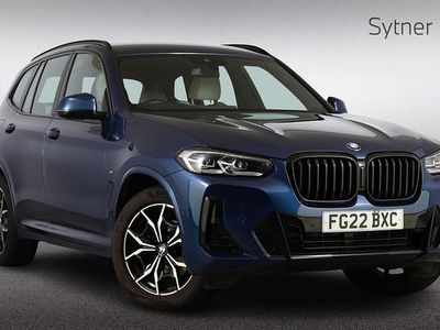 Used BMW X3 M Sport 181 HP (133 kW) 2022 Blue SUV