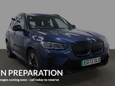 Used BMW iX3 M Sport 210 kW (286 HP) 2022 Blue SUV