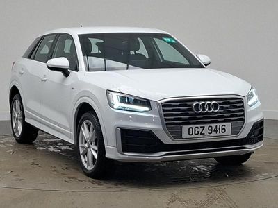 Used Audi Q2 S-Line 116 HP (85 kW) 2019 White SUV