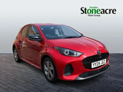 Used Mazda 2 Exclusive-Line 116 HP (85 kW) 2024 Red Hatchback