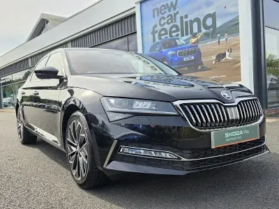 Used Skoda Superb 197 HP (144 kW) 2024 Black Hatchback