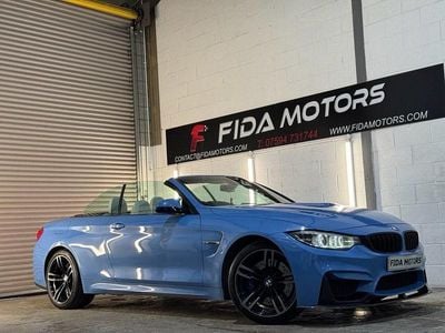 Used BMW M4 Cabriolet Comfort Edition 431 HP (317 kW) 2017 Blue Cabriolet