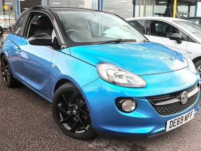 Used Vauxhall Adam 69 HP (50 kW) 2019 Let it blue Hatchback