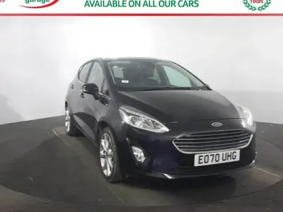 Used Ford Fiesta Titanium X 125 HP (91 kW) 2020 Black Hatchback
