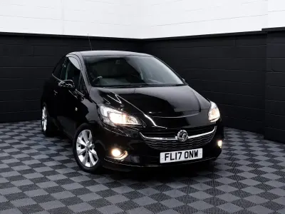 Used Vauxhall Corsa 75 HP (55 kW) 2017 Black Hatchback