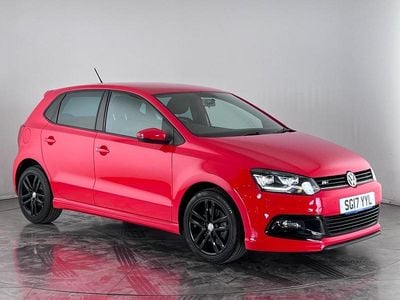 Red Used 2017 VW Polo R-line Hatchback | £11,850 (Fair price)