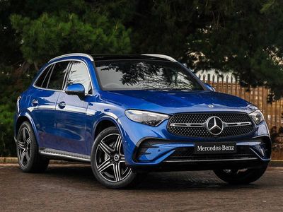 New Mercedes GLC300 AMG line 269 HP (197 kW) 2025 Blue SUV