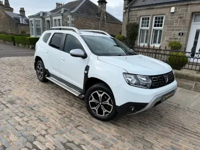 Käytetty Dacia Duster Prestige 115 HP (84 kW) 2019 Valkoinen Katumaasturi