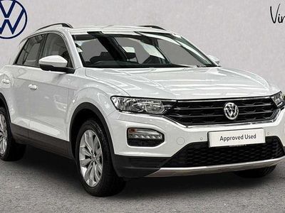 White Used 2020 VW T-Roc SE SUV | £12,962 (Fair price)