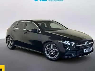 Used Mercedes A220 AMG line 190 HP (139 kW) 2020 Black Hatchback