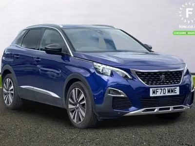 Used Peugeot 3008 Premium 131 HP (96 kW) 2020 Blue SUV