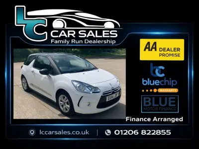 Used Citroën DS3 82 HP (60 kW) 2014 White Hatchback