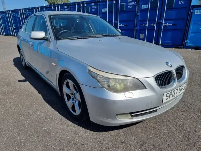 Used BMW 520 2007 Silver Sedan