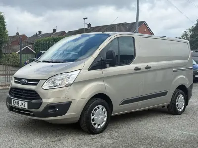 Used Ford Transit Custom Trend 130 HP (95 kW) 2018 Silver Van