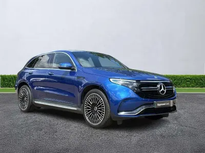 Used Mercedes EQC400 AMG Line Premium 300 kW (408 HP) 2023 Blue SUV
