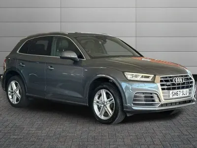 Used Audi Q5 S-Line 249 HP (183 kW) 2017 Monsoon grey SUV