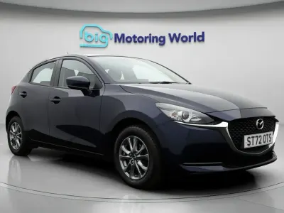 Begagnad Mazda 2 74 HK (54 kW) 2022 Blå Halvkombi