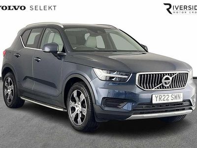 Denim blue Used 2022 Volvo XC40 Inscription SUV | £24,290 (Fair price)