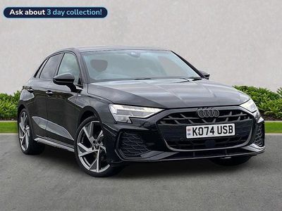 Black New 2025 Audi A3 Black Edition Hatchback | £29,639 (Fair price)