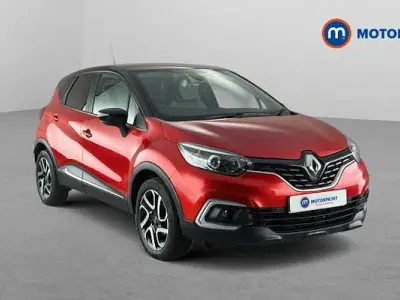 Used Renault Captur Iconic 90 HP (66 kW) 2019 Red/black SUV