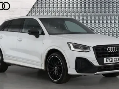 Used Audi Q2 Black Edition 150 HP (110 kW) 2021 White SUV